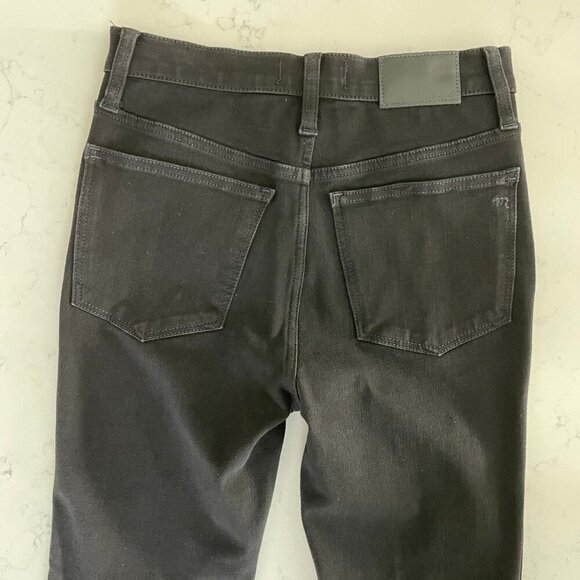 Madewell Road Tripper Jeggings 5 Pocket Jeans Black Sz 27 - no fabric tag - Picture 7 of 13